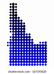 Map of Idaho