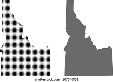map of Idaho