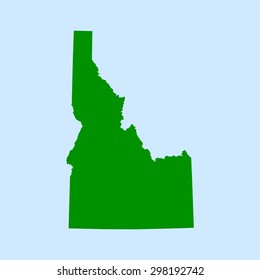 map of Idaho