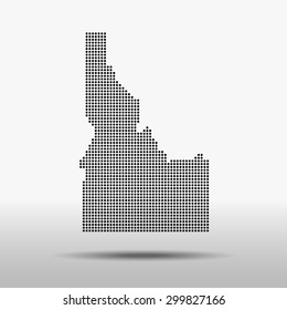 map of Idaho