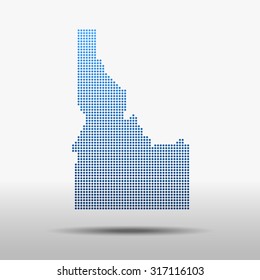 map of Idaho
