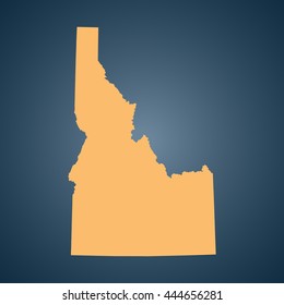 map of Idaho