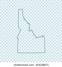 map of Idaho