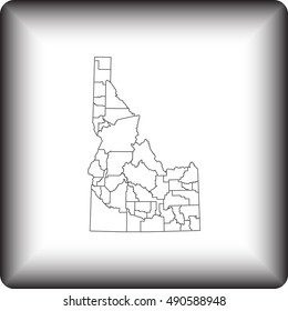 map of Idaho