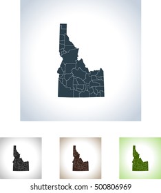 map of Idaho
