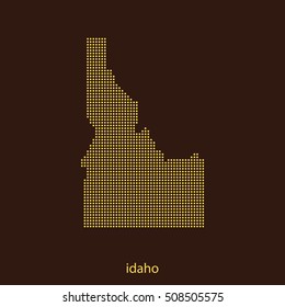 map of Idaho