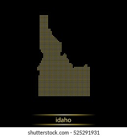map of idaho