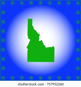 map of  Idaho 