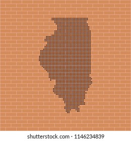 map of Illinois