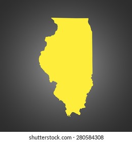 map of Illinois