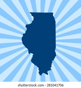 map of Illinois