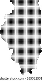 map of Illinois