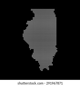map of Illinois