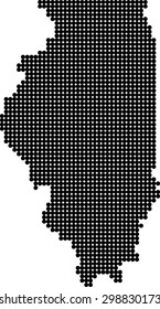 map of Illinois