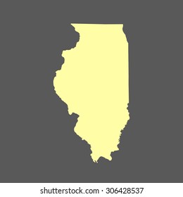 map of Illinois