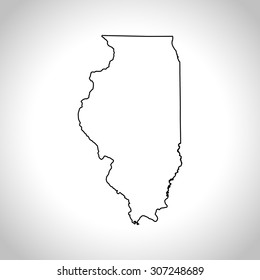 map of Illinois