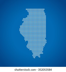 map of Illinois