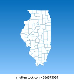 map of Illinois