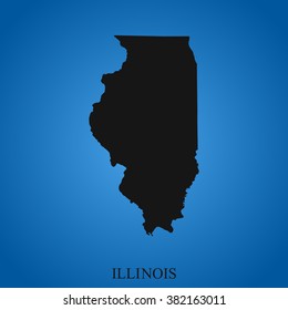 map of Illinois