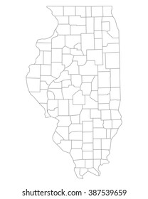 Map of Illinois