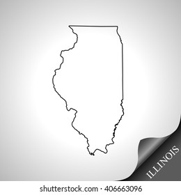 map of Illinois