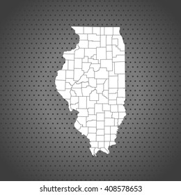 map of Illinois