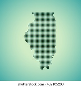 map of Illinois