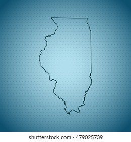 map of Illinois