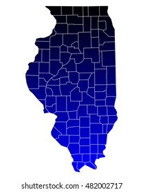 Map of Illinois