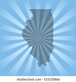 map of Illinois
