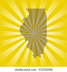 map of Illinois