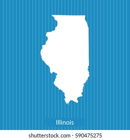 map of Illinois