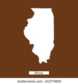 map of Illinois