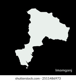 Karte von Imamganj Block, Gaya District, Bihar State, Republik Indien, Regierung von Bihar, Indisches Territorium, Ostindien, Politik, Dorf, Tourismus
