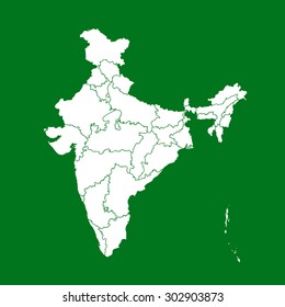 map of India