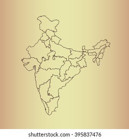 map of India