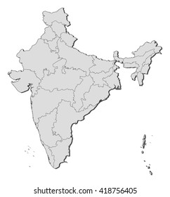 Map - India