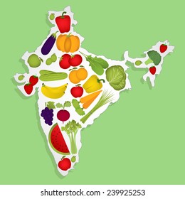 Food Indian Map Images Stock Photos Vectors Shutterstock