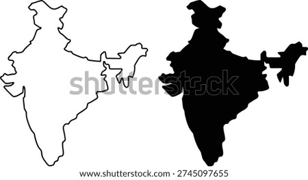 Map of india highlighting the northeastern states in a distinct color.