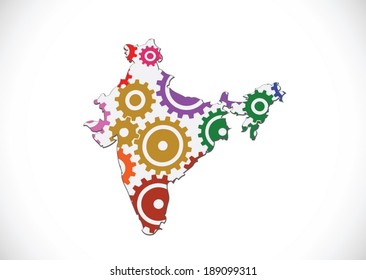 Map of India idea design