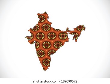 Map of India idea design