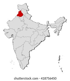 Map - India, Punjab