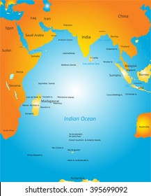  Map Of Indian Ocean Region