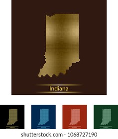 map of Indiana