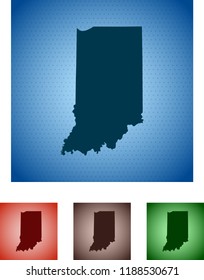 map of Indiana