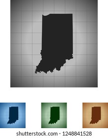 map of Indiana