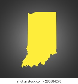 map of Indiana