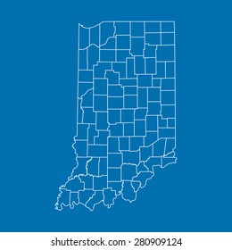 13,250 Map of indiana Images, Stock Photos & Vectors | Shutterstock