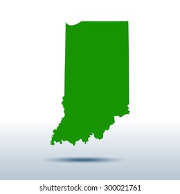 map of Indiana