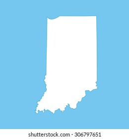 map of Indiana